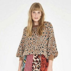 Farm Rio Leopard Sweater